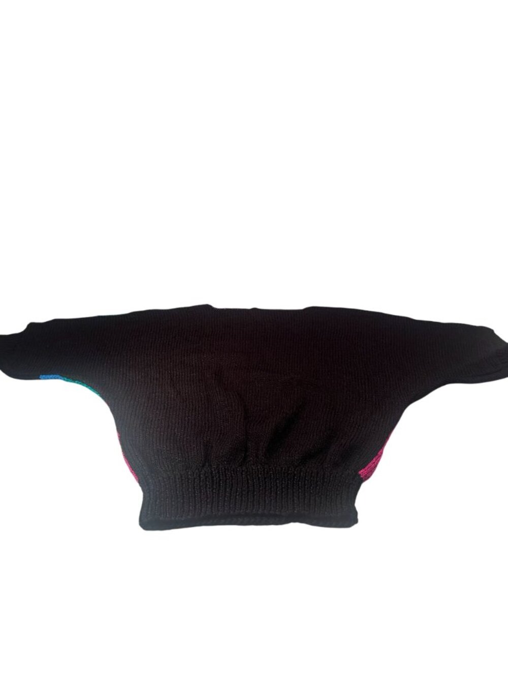 Nannell Sweater Womens Vintage 90s Full House Pullover Hand Knit Wool Blend - Picture 6 of 11